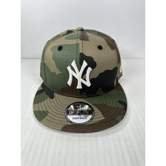 New York Yankees New Era Camo 9FIFTY MLB Snapback Adjustable Hat BRAND NEW - Picture 1 of 4